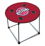 On The Edge Marketing OTE-820050 Detroit Pistons Red Folding Table