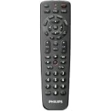 Philips SRP1103/27 Universal Remote Control featuring Simple Setup (Black)