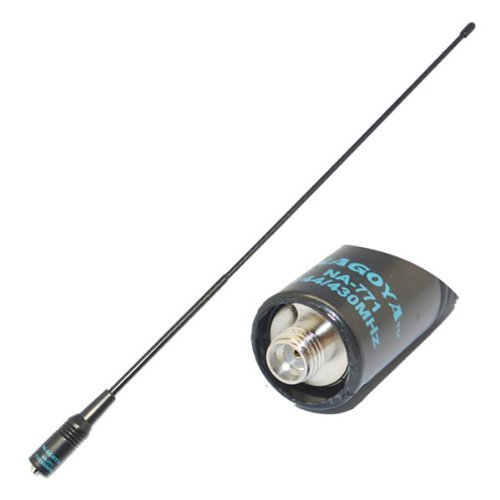 Foxnovo NAGOYA NA-771 Dual-band 144/430Mhz U/V SMA-F Antenna for BAOFENG UV-5R (Black)