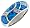 Sterling Silver, Synthetic Opal Inlay Dome Ring w/ CZ Stone accents, 3/8