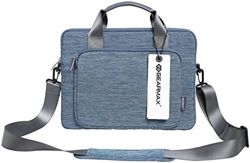 BRINCH(TM) 11 - 11.6 Inch Suit Fabric Multi-functional Neoprene Messenger Case Tote Bag with Handle and Carrying shoulder Strap For 11-11.6 Inch Netbook / Laptop / Notebook Computer / MacBook Air(11.6 inches,Blue)