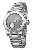 Corum Romulus Men's Automatic Power Reserve Stainless Steel Gray Dial Watch 373-515-20-V810-BA65