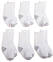 Hanes Boys 8-20 Classic Crew Sock