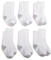 Hanes Boys 8-20 Classic Crew Sock