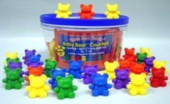 * COUNTERS BABY BEAR 6 COLORS 102-PK