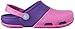 crocs Kids' Electro II Clog (Infant/Toddler/Little Kid),Party Pink/Neon Purple,3 M US Little Kid