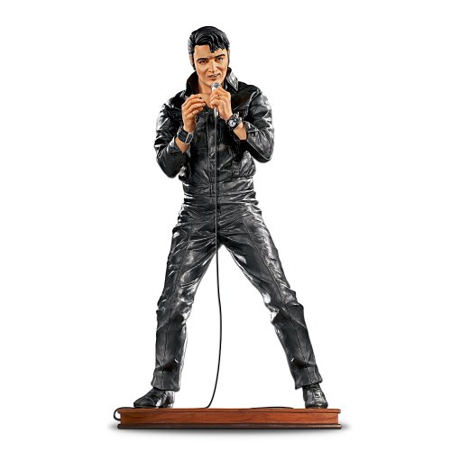 Elvis Presley '68 Comeback 30th Anniversary Tribute Sculpture: Unique Elvis Memorabilia by The Bradford Exchange