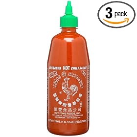 Huy Fong Spiracha Hot Chili Sauce, 28-Ounce (Pack of 3)