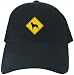 CAPS BLACK EMBROIDERY  BELGIAN MALINOIS SIGN 