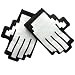 Retro Pointer Finger Pixel Mouse Cursor Icon Oven Mitt Set 2 Stove Mitts New Mit