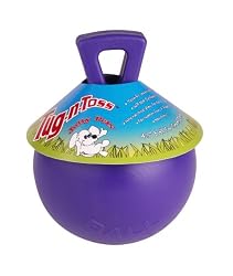 Jolly Pet 4-1/2-Inch Tug-n-Toss, Purple