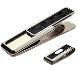 Review M-Clip  / M-Clip Classic Platinum Black Alligator Money Clip