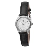 MOVADO Watch:ESQ by Movado Women's 7101304 Harrison Black Leather Strap Watch