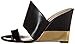 Nine West Women's Aniya Leather Wedge Sandal