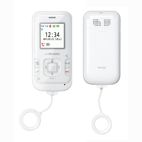 新品 未使用  docomo HW-02C ホワイト キッズケータイ 携帯電話 白ロム ファーウエイ