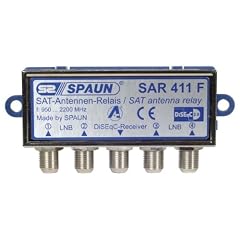 Spaun SAR 411 F Sat Antenne Relay f�r 4x Universal LNB
