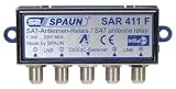 Spaun SAR 411 F Sat Antenne Relay f�r 4x Universal LNB