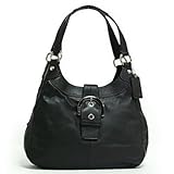 (コーチ)COACH レザー ソーホー ホーボー ショルダーバッグ トートバッグ ブラック F17219 SV/BK 並行輸入品 コーチ トートバッグ