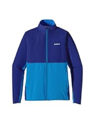 Sports: PATAGONIA InTraverse Hybrid Soft Shell Mens Jacket, Cobalt, M