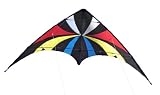 Picture of Brookite Hawk Sport Kite - Black/White/Red/Blue, 183 X 94 cm