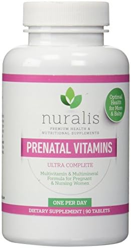 Prenatal Vitamins Ultra Complete Small One A Day Multi Vitamin & Multi Mineral Pill - Unconditional Lifetime Money Back Guarantee - Perfect For Pregnant And Nursing Women & Baby - Best Pregnancy Care - Finest Natural Pure Formula With Vitamin A, C, D, E, B1, B2, B3, B6, B12, Iron, Folic Acid 800 mcg & Calcium - Sugar Free & Easy To Swallow - Ideal For Hair Growth