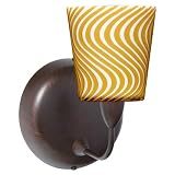 Besa Lighting Canto Dune Bronze 12V One-Light Wall Sconce