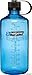 NALGENE Tritan 1-Quart Narrow Mouth BPA-Free Water Bottle,Slate Blue