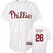 Chase Utley Philadelphia Phillies Youth Replica Home Jersey (Large)