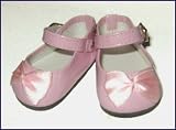 Pink Classic Patent Elegant Mary Jane Doll Shoes Fit Bitty Baby and Terri Lee