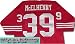 Hugh McElhenny San Francisco 49ers Autographed Throwback Jersey with HOF Inscription