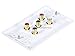 Monoprice 102999 5 RCA Component Two-Piece Inset Wall Plate (RGB and Audio)