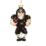 Missouri Tigers 4 Glass Caucasian Football Player