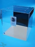 Clear-for-Life Cube 60 Gallon Acrylic Aquarium (Black)