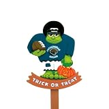 Pack of 2 NFL Jacksonville Jaguars Frankenstein Halloween Wooden Lawn Stakes 30"