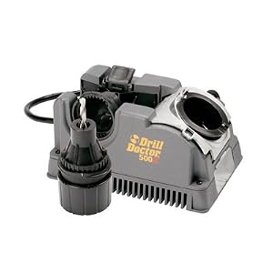 Drill Doctor DD500X Precision Drill Bit Sharpener -3 32 to 1 2 Bit Capacity by Drill Doctor