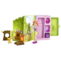 Polly Pocket Pop-Up Guidebook Mountain Forest Playset
