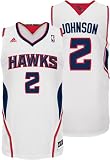 NBA Men's Atlanta Hawks Joe Johnson Revolution 30 Home Swingman Jersey (White, Medium)