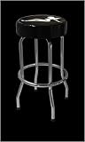 Barstool Single Foot Ring wout Swivel Lady Silhouette
