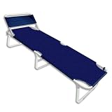 Folding Cot with Adjustable Head Rest