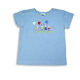 Mulberribush - Girls Short Sleeve Top, Blue