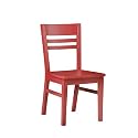 Carolina Cottage Sausalito Hardwood Dining Chair, Antique Red
