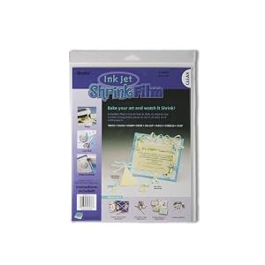 Grafix-KSF6-CIJ-8-1-2-Inch-by-11-Inch-Shrink-Film-Printable-Clear-Inkjet-6-Pack
