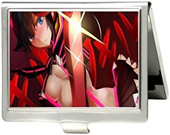 Kill La Kill Matoi Ryuko Kamui Senketsu Fashion Stainless Steel Business Name Card Case Holder