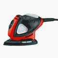 Tools & Hardware : Black & Decker MS800B Mouse Detail Sander With Dust Collection