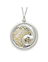 Harmony, Two-Tone Necklace in Silver and Gold