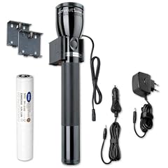 Mag-Lite Mag Charger RE4019 wiederaufladbare Taschenlampe 221 Lumen inkl. elektronischem Multifunktionsschalter und NiMH-Akku