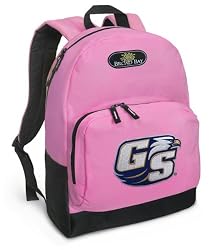 Georgia Southern University Backpack Pink GSU Eagles Logo for Travel, Daypack CUTE School Bags Best Unique Cute Gifts for Girls, Students Ladies -