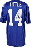 Mounted Memories New York Giants Y.A. Tittle Signed Jersey