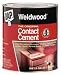 4 Pack Dap 00272 Tan Weldwood Original Contact Cement Quart