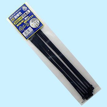 ELPA(エルパ) 【300mm　10本入り　ワンタッチロック】結束耐候　300MM【KBF300010B】